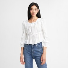 MIXXO 女領抽褶襯衫 MIWBLE912G