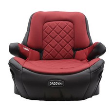 DADDY Hi 加厚設計 兒童車用 isofix 增高墊 KC01 3歲以上 適用體重15~36kg, 酒紅色, 1個