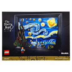 LEGO 樂高 Ideas系列 #21333, 梵谷星空 Vincent van Gogh The Starry Night, 1盒