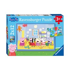 Ravensburger 維寶拼圖 佩佩豬 RV05574, 24片, 1盒