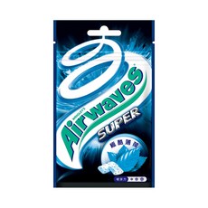 Airwaves Super極酷嗆涼無糖口香糖 薄荷口味, 28g, 5包