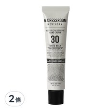 W.DRESSROOM 多麗絲 潤澤香水護手霜 No.30 白麝香, 50ml, 2條