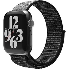 SINJIMORU Apple Watch輕量運動錶帶, 黑灰色