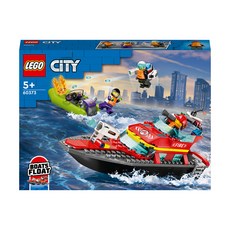 LEGO 樂高 消防救援船 #60373, 1盒