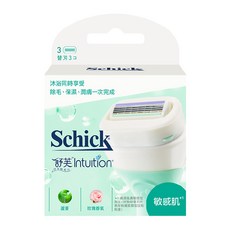 Schick 舒適牌 舒芙仕女除毛刀片 敏感肌, 1入, 1盒