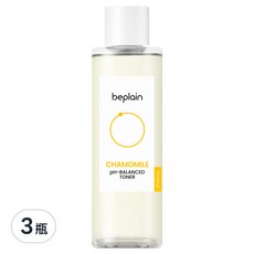 beplain 苾沛恩 洋甘菊弱酸性舒緩化妝水, 200ml, 3瓶