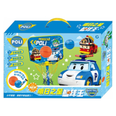 ROBOCAR POLI 波力 NEW明日之星籃球王 40.5 x 27 x 7cm 3~8歲, 1本