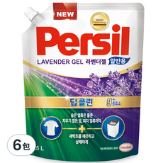 Persil 寶瀅 強效淨垢 薰衣草護色凝露補充包, 1.5L, 6包