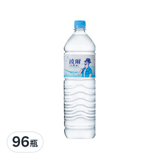 金車 波爾 天然水, 600ml, 96瓶