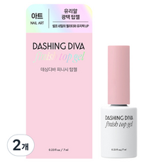 DASHING DIVA 護理面層凝膠, 7ml, 2個