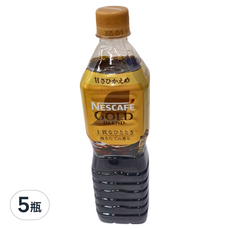 nescafe 雀巢咖啡 黑咖啡飲 微糖 720ml, 5瓶