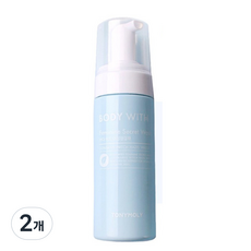 TONYMOLY Body With女性私密清潔慕斯, 150ml, 2個