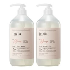 jmella 法式漫舞香水沐浴乳 No.01 Blooming Peony, 1000ml, 2瓶