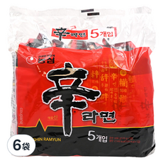 NONGSHIM 農心 辛拉麵 韓國境內版 120g, 30包