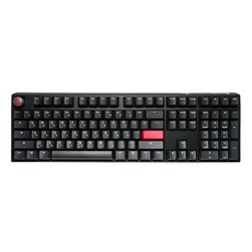 Ducky One3 100% PBT 熱插拔 機械式鍵盤 Cherry 不發光 RTWPDCBAASC1 中文, DKON2108, Phantom Black 石墨黑, 紅軸