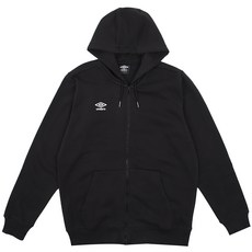 UMBRO 男士 FW 大號徽標拉鍊連帽衫 65521U