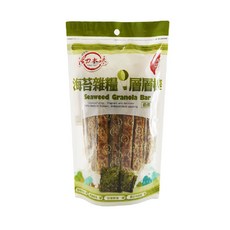 屹兆莊活力本味 海苔雜糧層層棒, 180g, 1袋