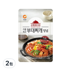Chung Jung One 清淨園 牛骨湯部隊鍋醬料包, 140g, 2包