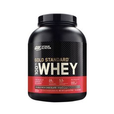 OPTIMUM NUTRITION 歐恩 台灣公司貨 金牌黃金比例乳清蛋白 雙倍巧克力, 5lb, 1罐