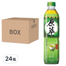 原萃 日式綠茶, 580ml, 24瓶