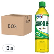 每朝健康 綠茶, 900ml, 12瓶