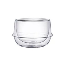 KINTO KRONOS 雙層玻璃茶杯 200ml, 透明, 1個