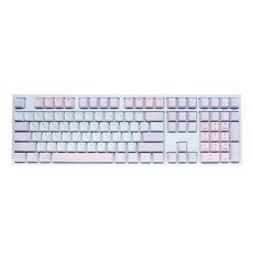 Ducky One 2 100% 機械式鍵盤 中文 無光, DKON1808-BTWPDZZBM, 茶軸, 馬卡龍