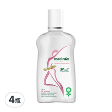 medimix 阿育吠陀植萃私密潔膚露, 200ml, 4瓶