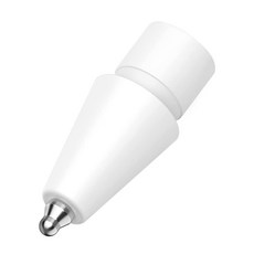 VIEWSEE 與 Apple Pencil 第 1 代/第 2 代筆尖兼容的功能性替換筆尖融合金屬, 白色, 1個