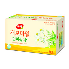 DONGSUH 東西食品 洋甘菊糙米綠茶, 1個, 1.5克, 80入