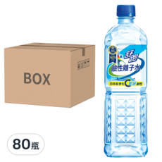 舒跑 鹼性離子水, 850ml, 80瓶