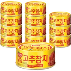 DONGWON 東遠 鮪魚罐頭 辣味, 85g, 12罐