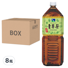 悅氏 青草茶, 2L, 8瓶