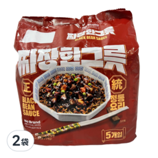 No Brand 韓式炸醬拉麵 115g 5包, 2袋