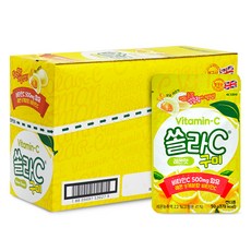 SOLAR-C 維他命C軟糖 檸檬口味 8包入, 400g, 1盒