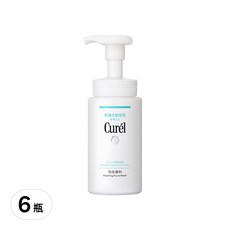 Curel 珂潤 潤浸保濕洗顏慕絲 瓶裝, 150ml, 6瓶