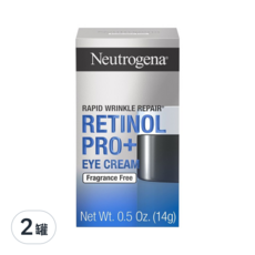 Neutrogena 露得清 A醇快速修復高能 PRO+ 眼霜 無香, 14ml, 2罐