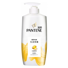 PANTENE 潘婷 乳液修護洗髮乳, 700g, 1瓶