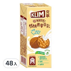 KLIM 克寧 核桃燕麥牛乳, 198ml, 48入