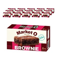 Market O 巧克力布朗尼蛋糕, 120g, 16盒