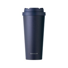 LocknLock 樂扣樂扣 我的溫感保溫咖啡杯升級款, 海軍藍, 550ml, 1瓶