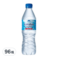 金車 噶瑪蘭天然水, 600ml, 96瓶