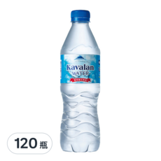 金車 噶瑪蘭天然水, 600ml, 120瓶