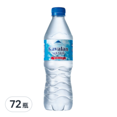金車 噶瑪蘭天然水, 600ml, 72瓶