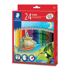 STAEDTLER Luna 136 彩色鉛筆紙管盒, 24 種顏色