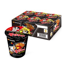 Samyang Foods 三養 Buldak 碗裝火辣雞肉風味炒麵 70g, 6入