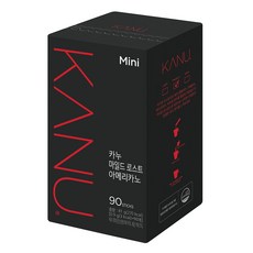 KANU 中烘美式黑咖啡, 0.9g, 90條, 1盒