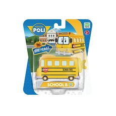 ROI TOYS POLI 波力 合金車, 校車哥哥, 1盒