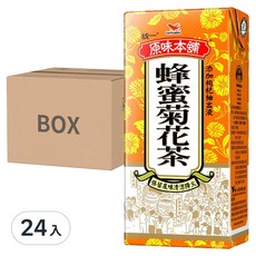 統一 原味本舖 蜂蜜菊花茶, 375ml, 24入