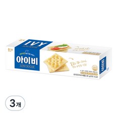 HAITAI 海太 IVY低糖蘇打餅乾, 58g, 3盒